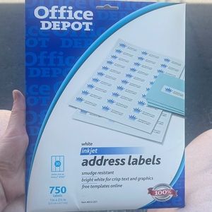 New inkjet office labels